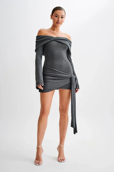 Robe maille nouée – Eliana