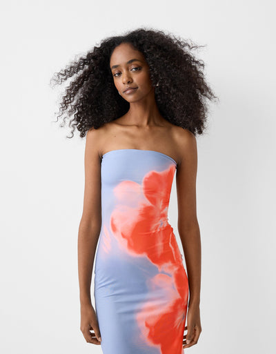 Robe Bandeau Fleurie - Liora