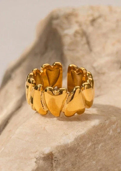 Bague cœurs entrelacés – Layla