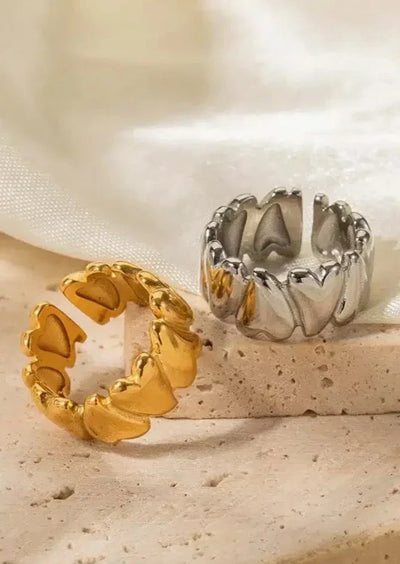 Bague cœurs entrelacés – Layla
