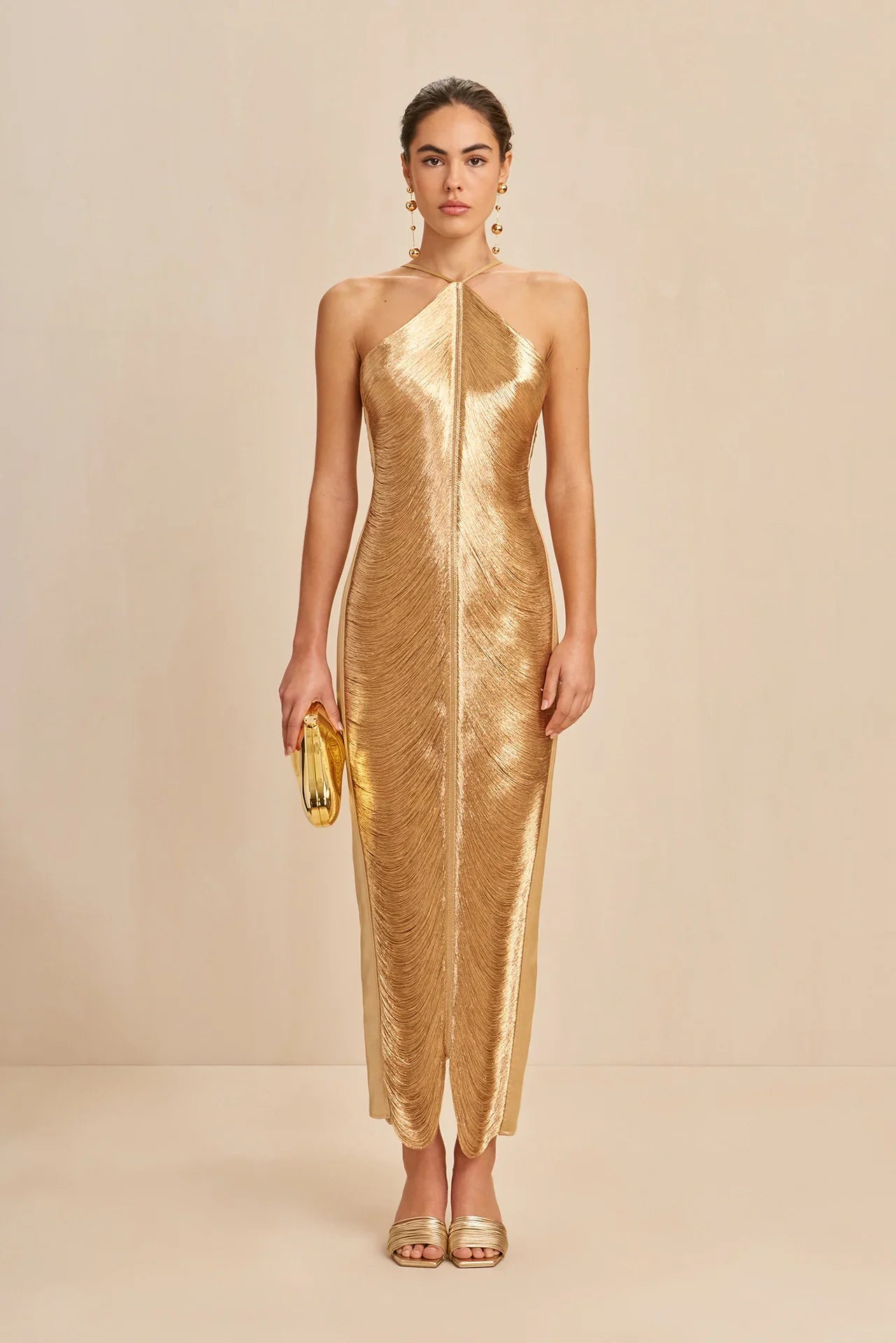 Robe à frange - Daniella
