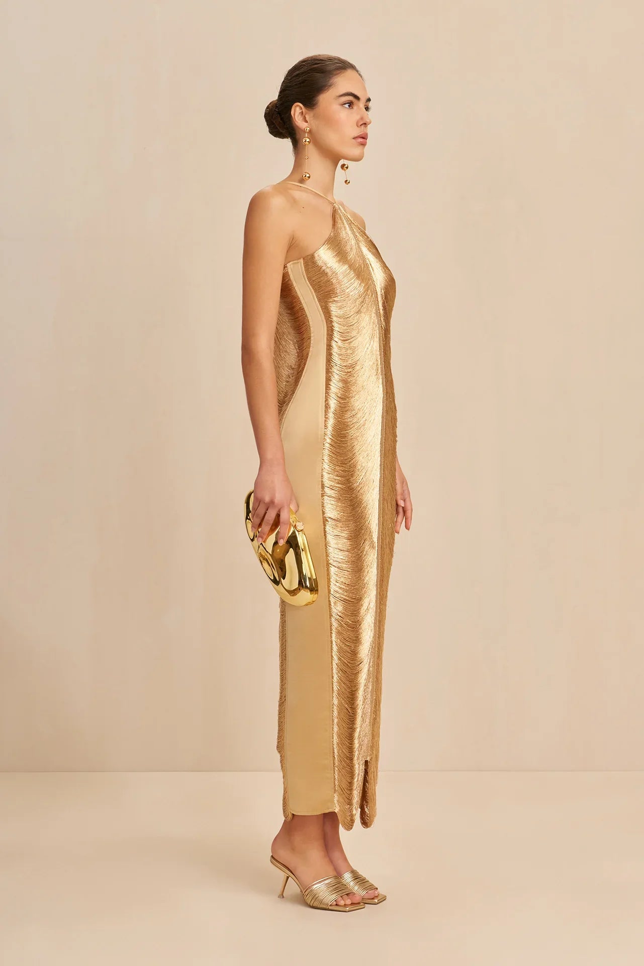 Robe à frange - Daniella