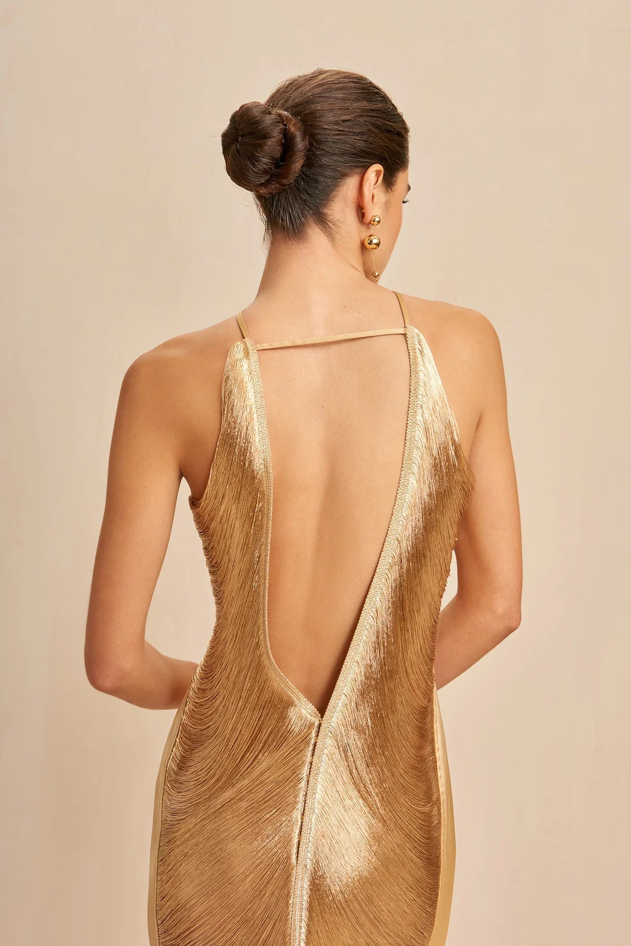Robe à frange - Daniella