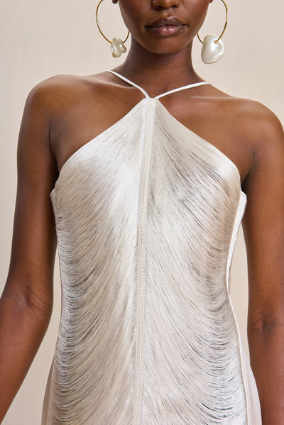 Robe à frange - Daniella