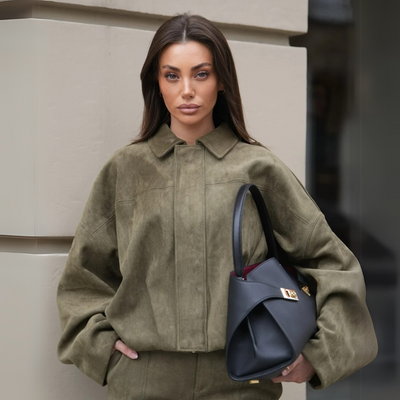 Veste suède Naïa