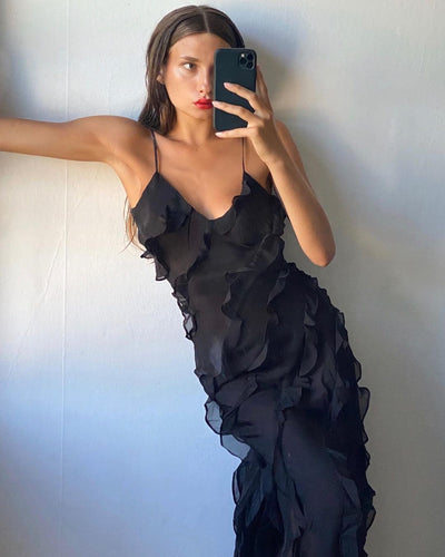 Robe Volants Glamour – Zara