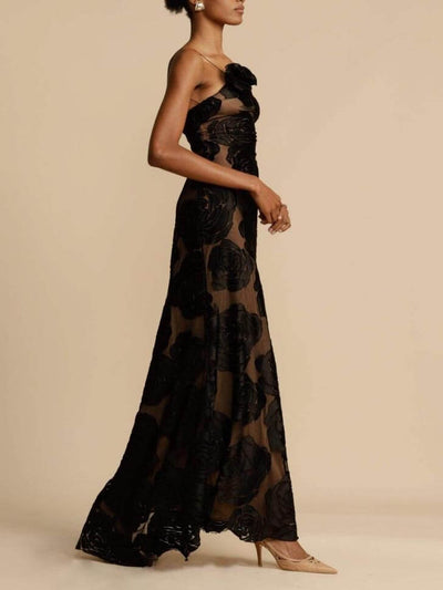 Robe Longue Fleurie Bustier – Maria