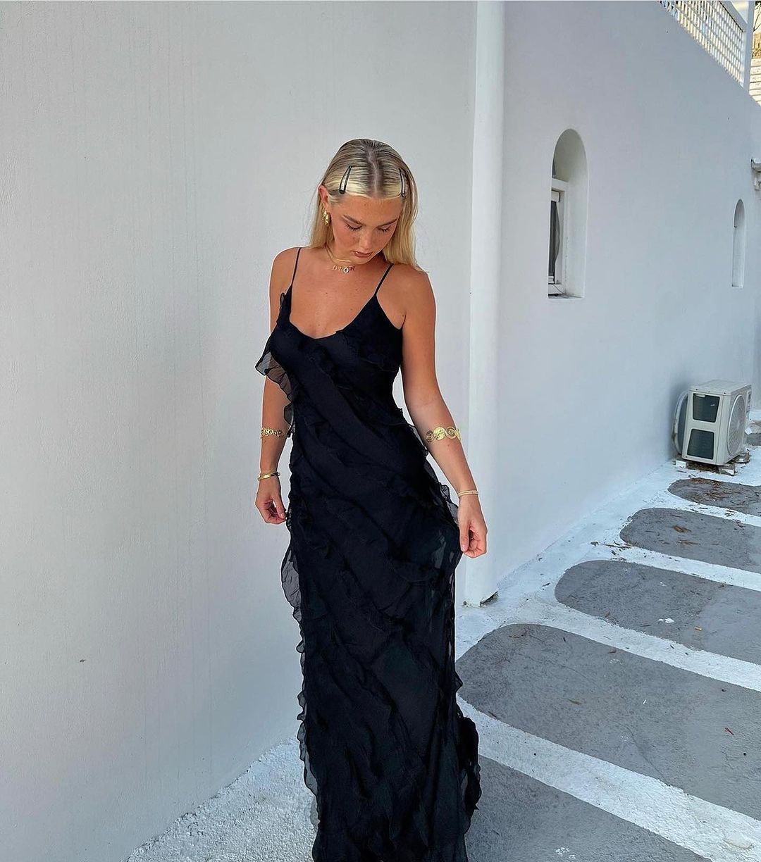 Robe Volants Glamour – Zara