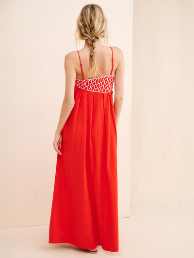Robe Longue Bohème Colorée d’Été - Andréa