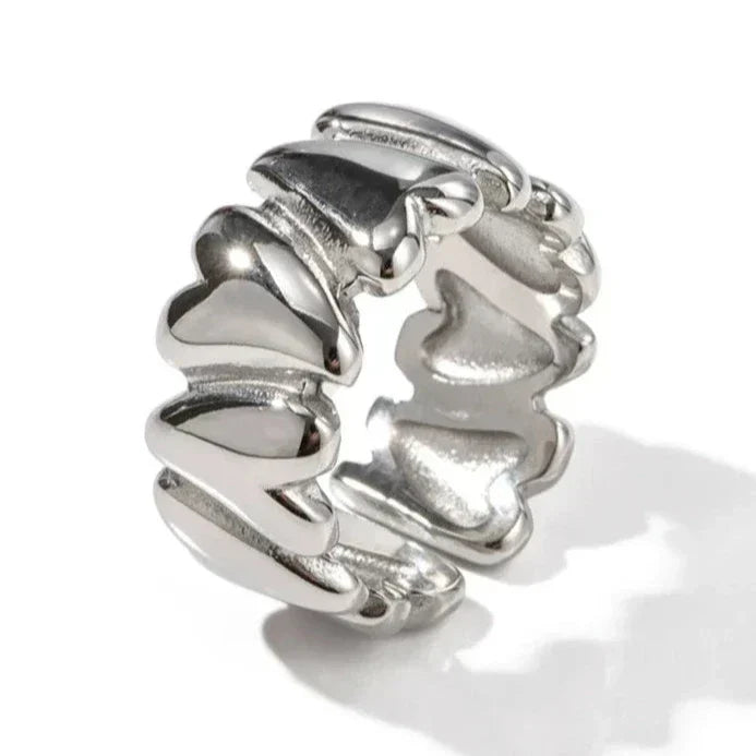 Bague cœurs entrelacés – Layla