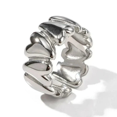 Bague cœurs entrelacés – Layla