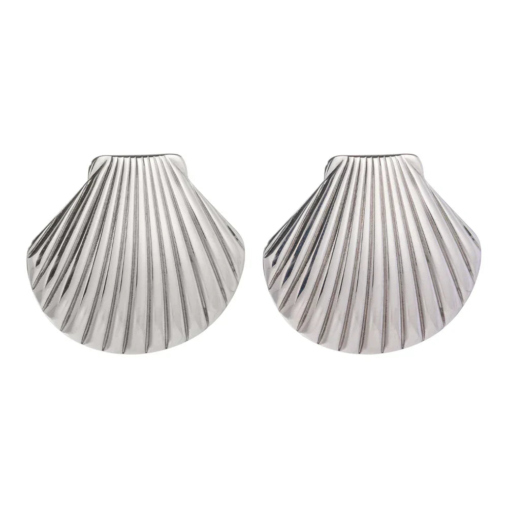 Boucles d’oreilles coquillage doré – Alhena