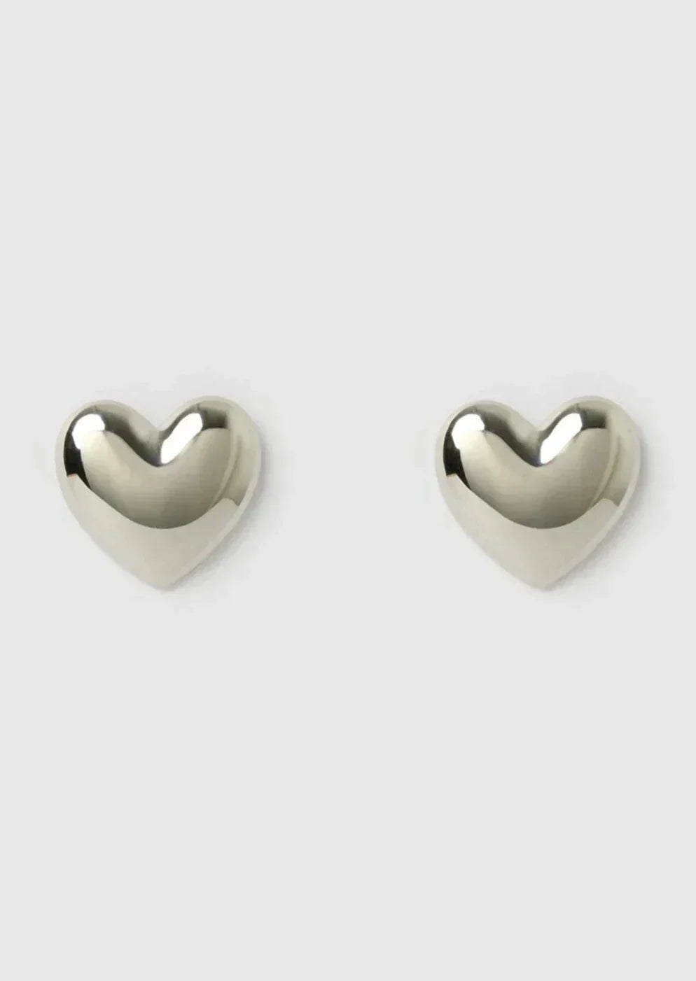 Boucles d’oreilles cœur bombé – Louna