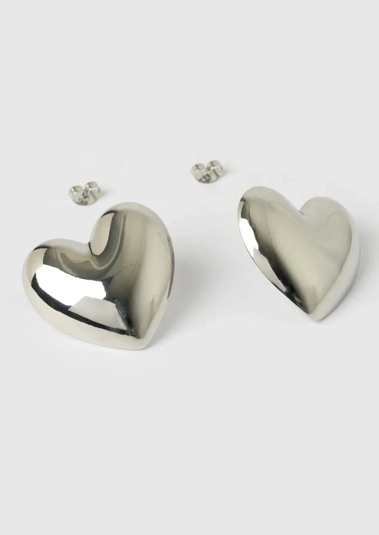 Boucles d’oreilles cœur bombé – Louna