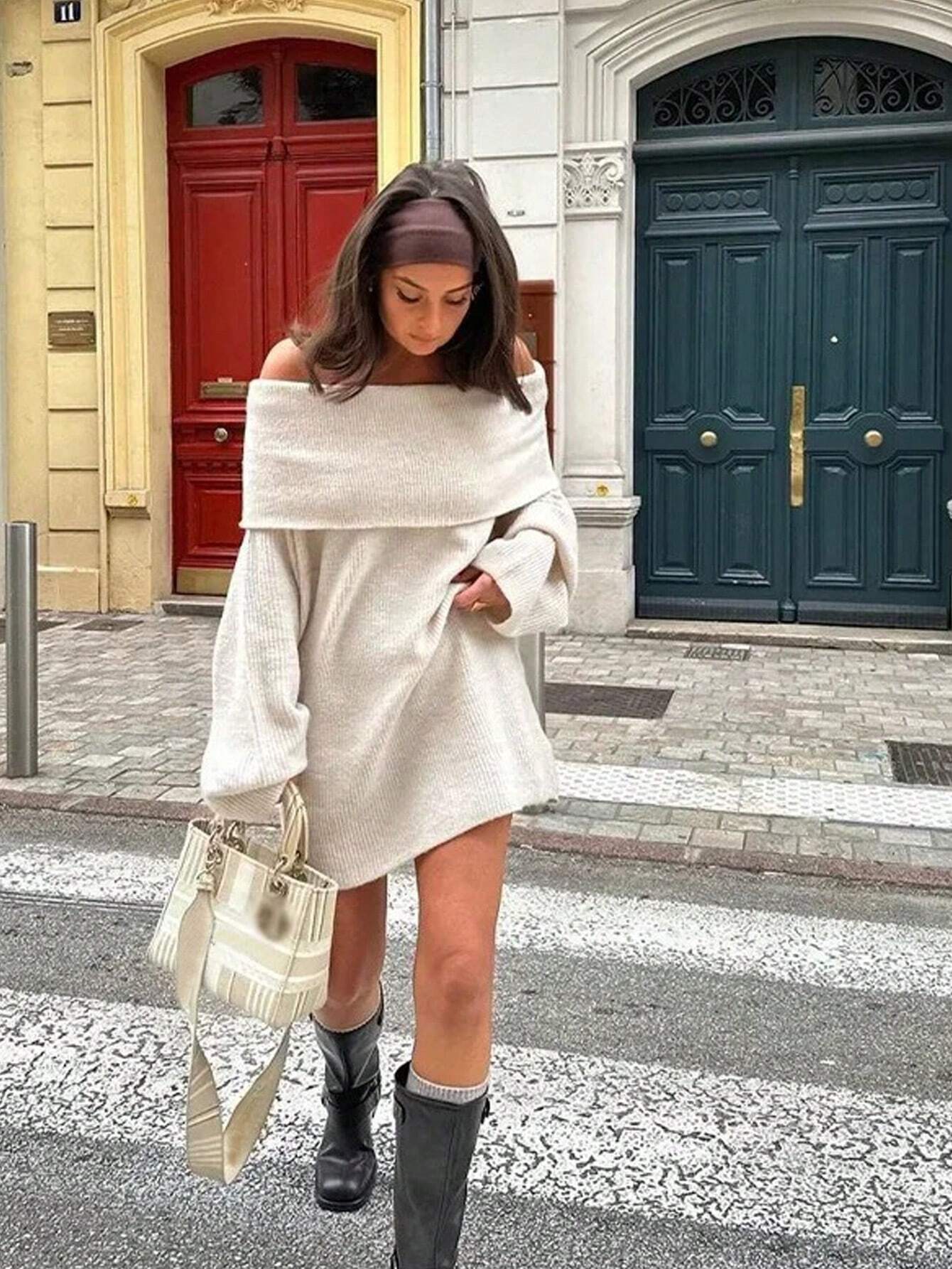 Robe pull court - Danika