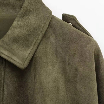 Veste suède Naïa