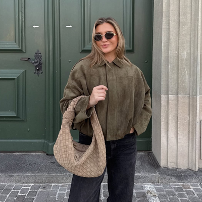 Veste suède Naïa