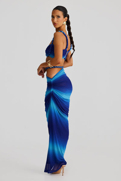 Ensemble jupe et top tressé - Ana