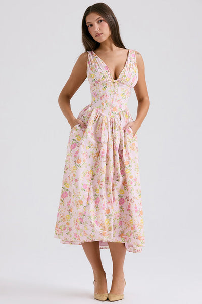 Robe Élégante à Bretelles – Gabriella