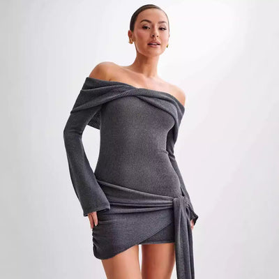 Robe maille nouée – Eliana