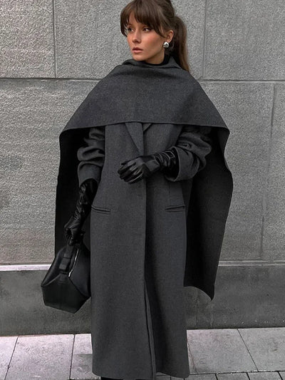 Manteau écharpe - Camilla