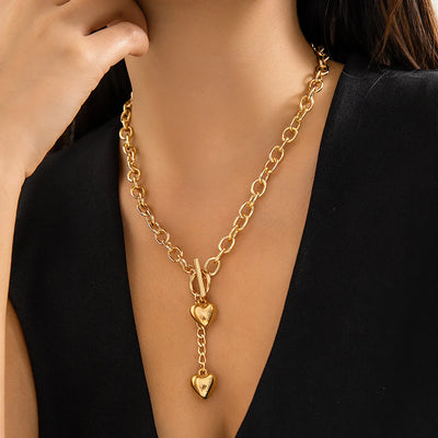 Collier Chaines Coeur
