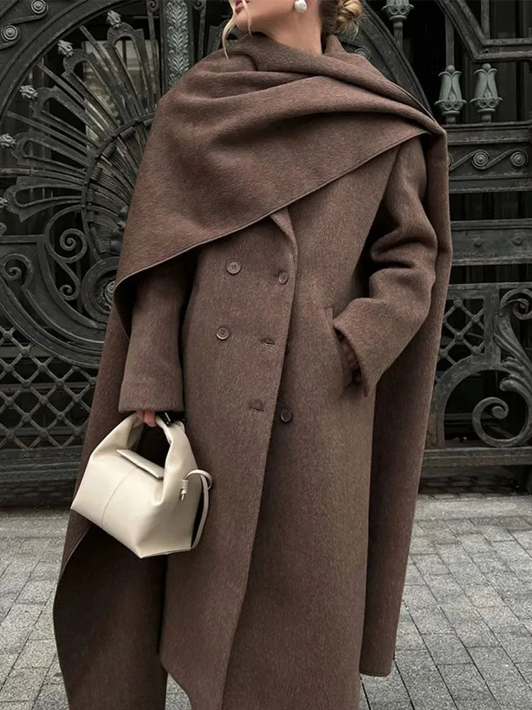 Manteau écharpe - Camilla