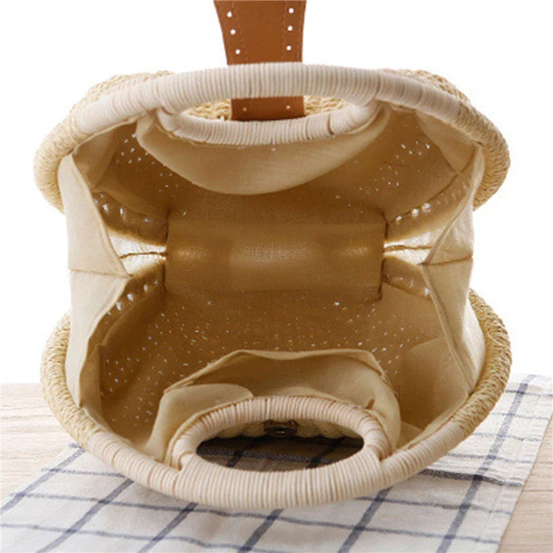 Sac Corbeille Coquillage Rond