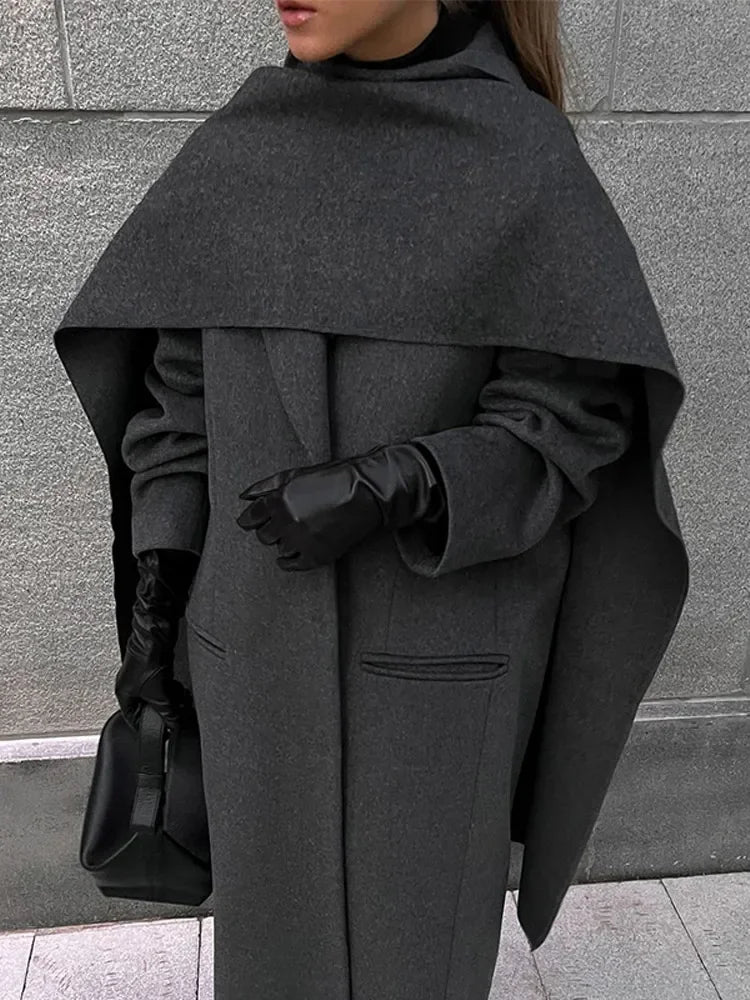 Manteau écharpe - Camilla