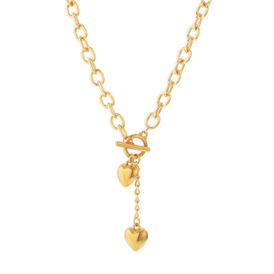 Collier Chaines Coeur