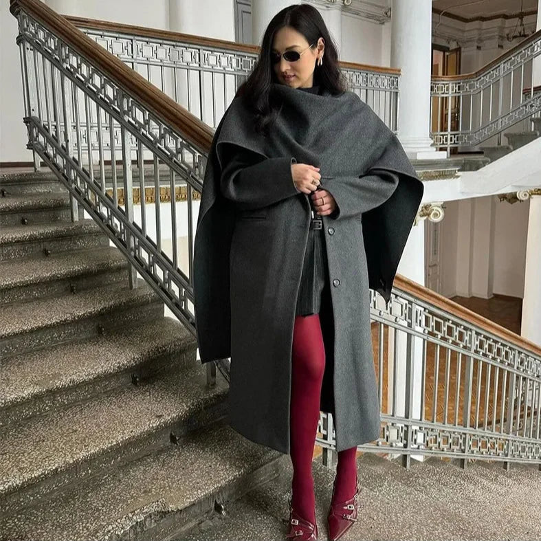 Manteau écharpe - Camilla