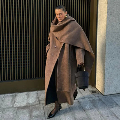 Manteau écharpe - Camilla