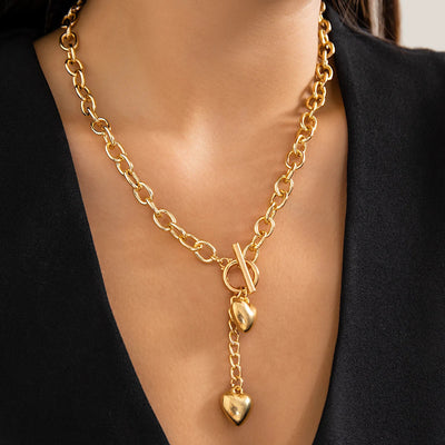 Collier Chaines Coeur