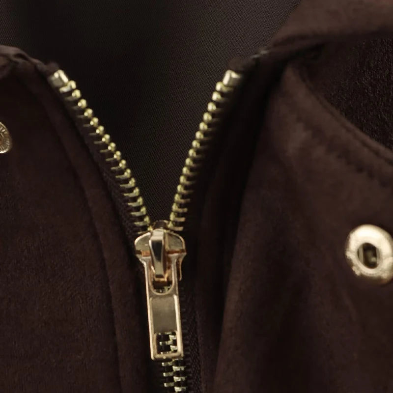Veste automne en suède - Naïa
