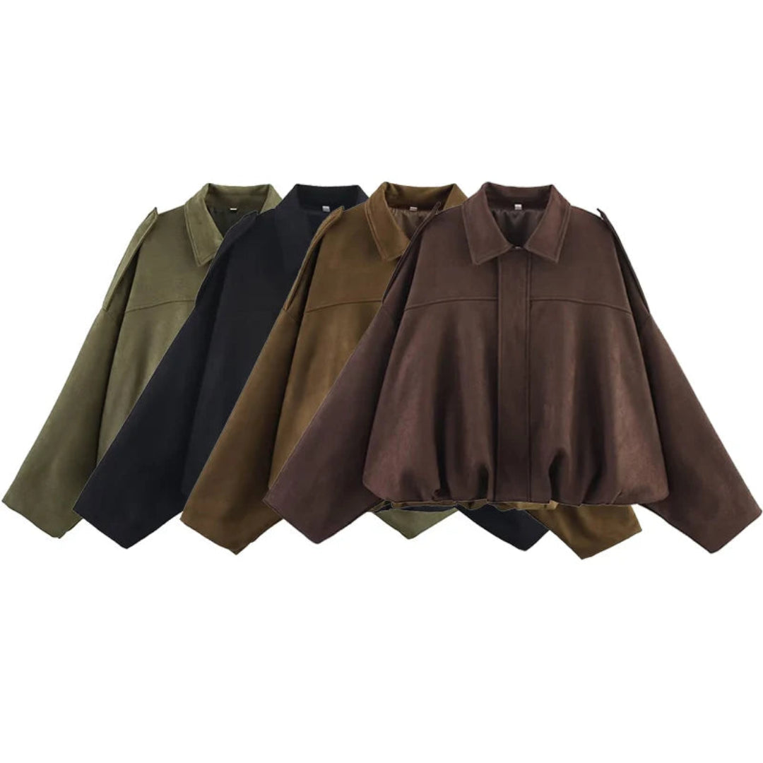Veste automne en suède - Naïa