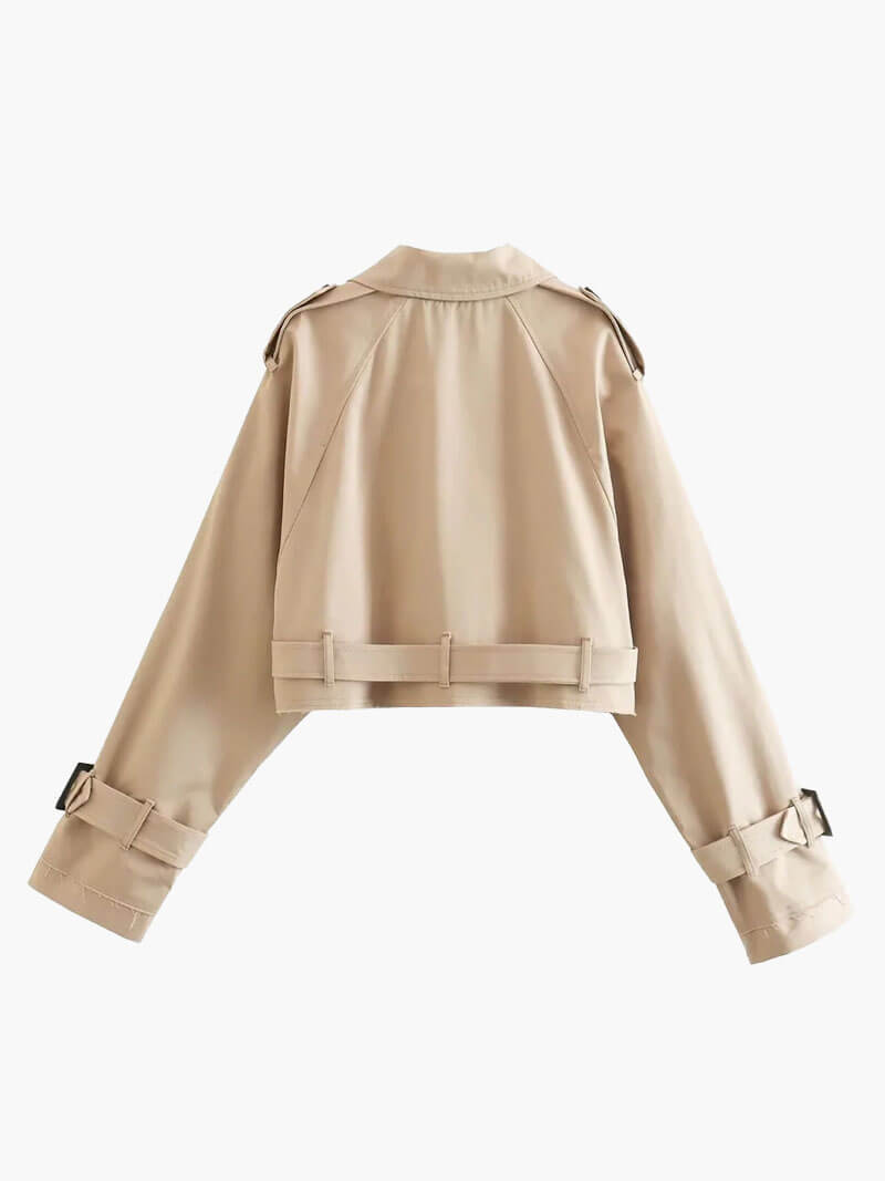 Trench-coat court Eva