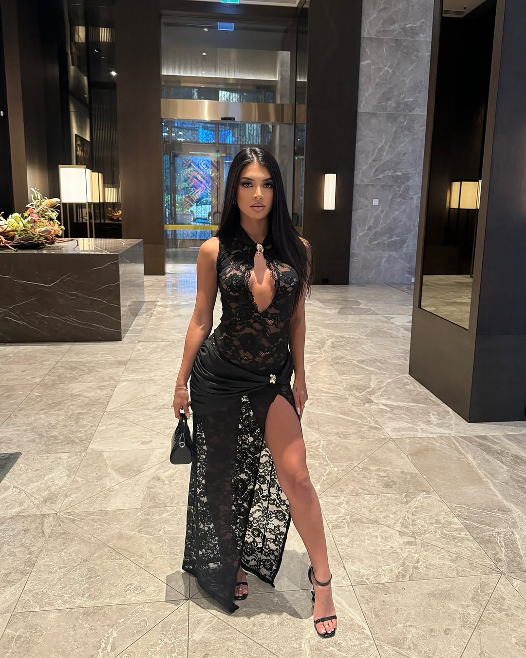 Robe dentelle - Gina