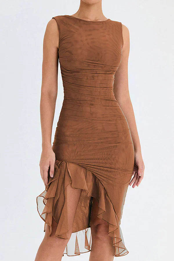 Robe Volants Élégante – Lorienna