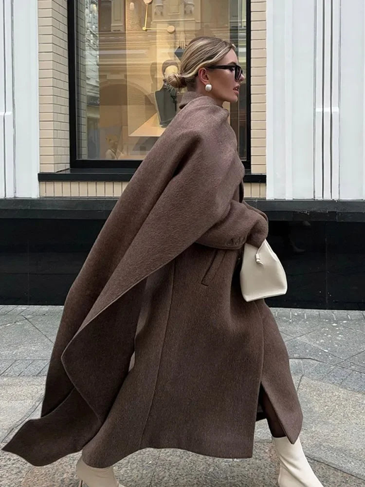 Manteau écharpe - Camilla