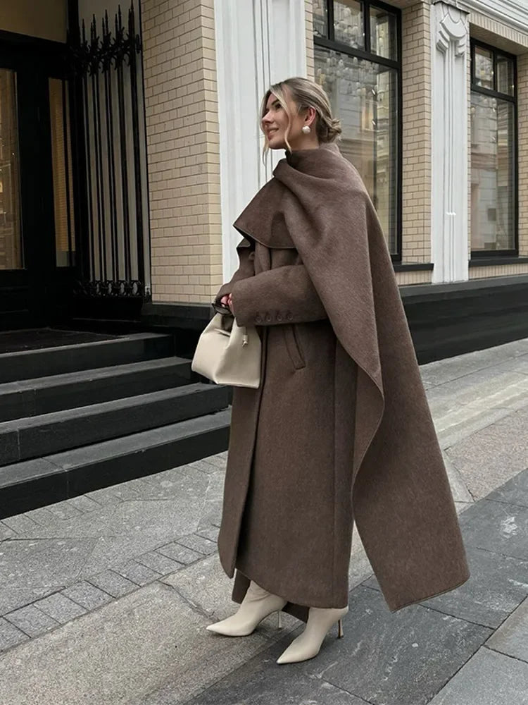 Manteau écharpe - Camilla