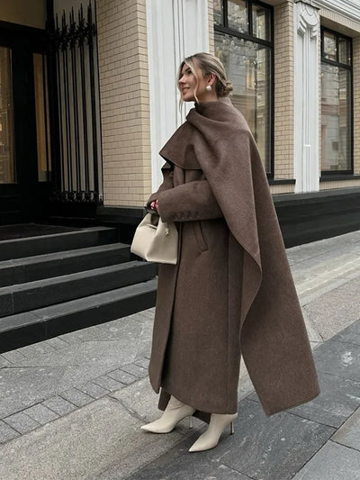 Manteau écharpe - Camilla