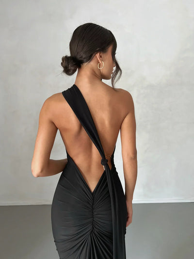 Robe dos plongeant - Callista