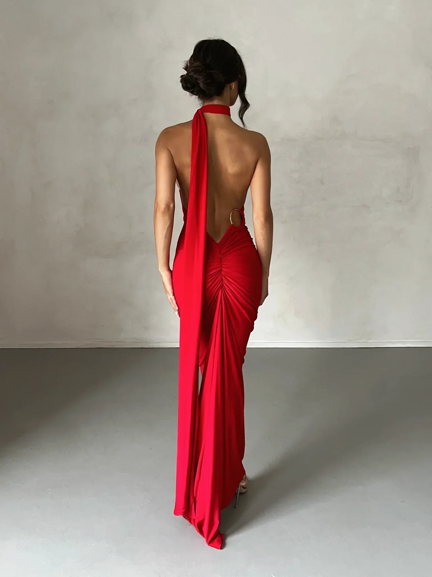 Robe dos plongeant - Callista
