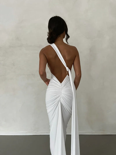 Robe dos plongeant - Callista