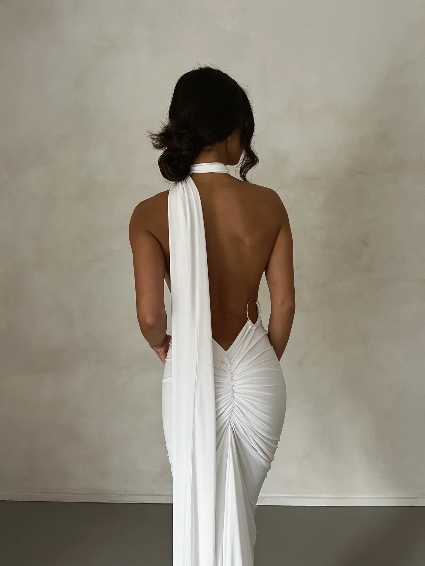 Robe dos plongeant - Callista