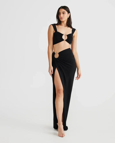 Ensemble Jupe Longue Fendue – Alarica