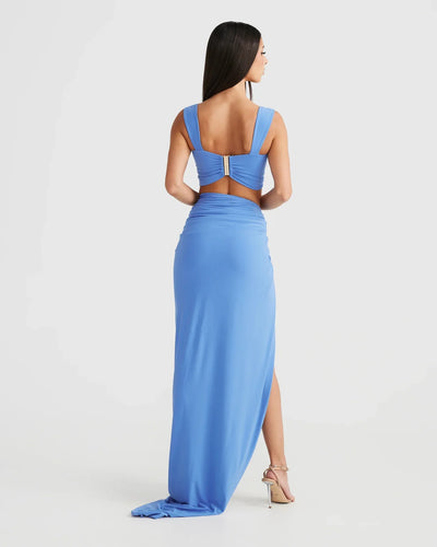Ensemble Jupe Longue Fendue – Alarica