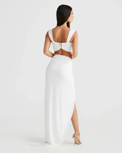 Ensemble Jupe Longue Fendue – Alarica