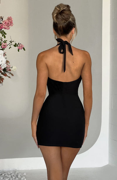 Robe Dos Nu Drapée Moulante – Evangelya
