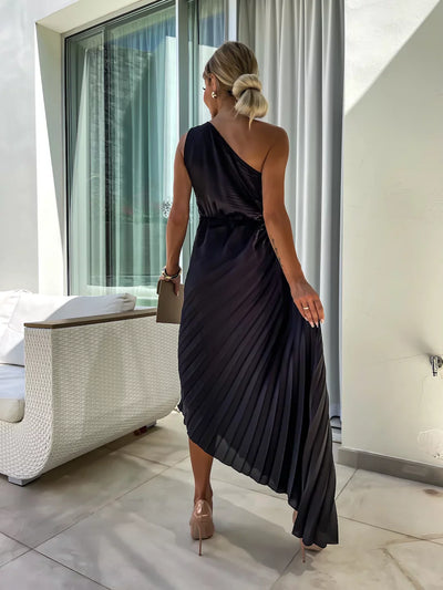 Robe Fleurie Asymétrique Romantique - Elizanna